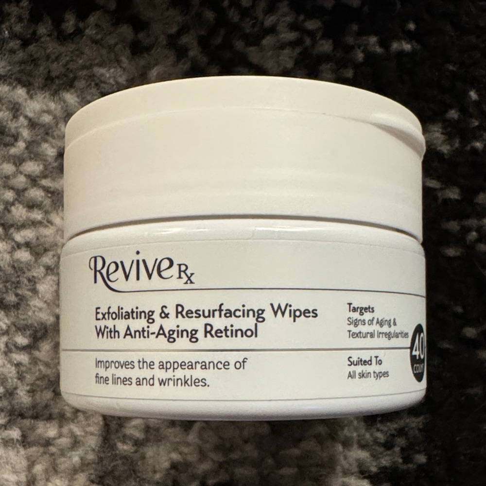 Revive Rx Exfoliating & Resurfacing Wipes with Retinol NEW 🏷️